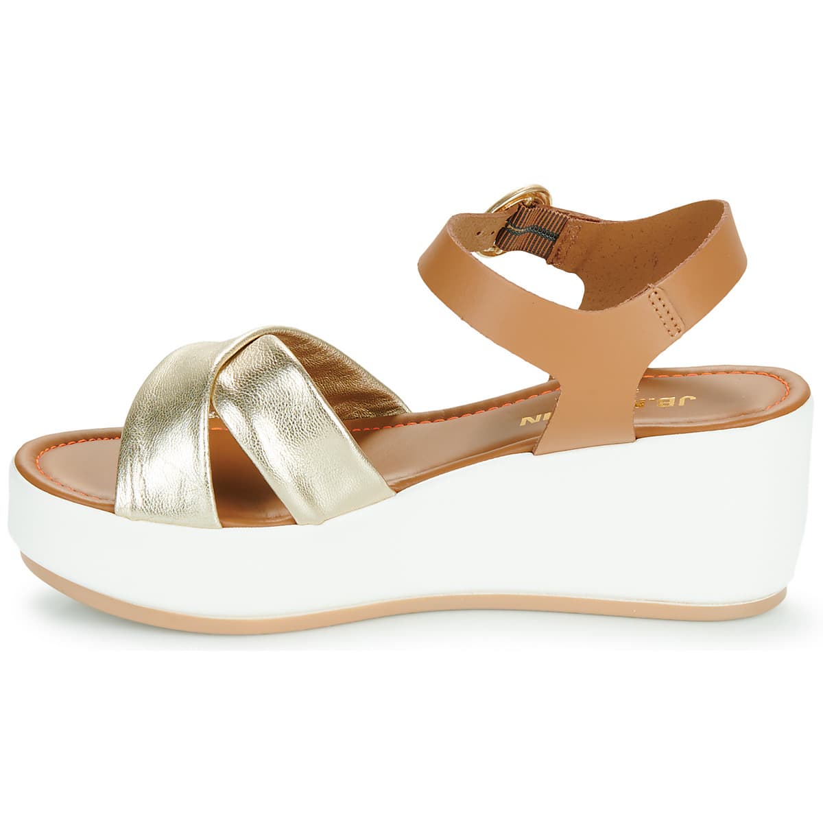 Women's Platforms JB Martin Gold