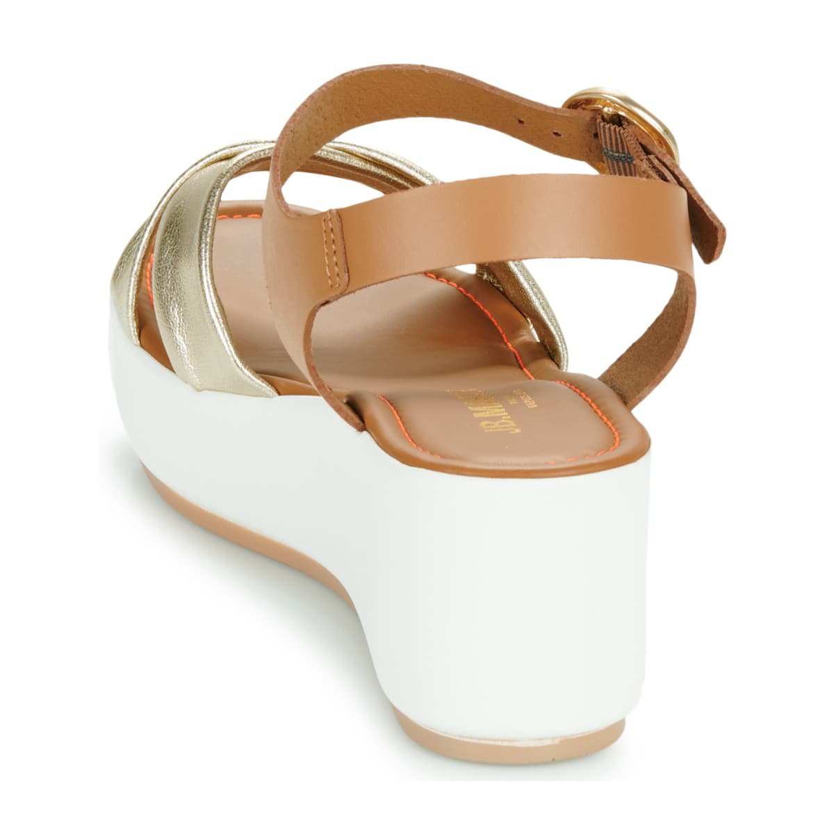 Women's Platforms JB Martin Gold