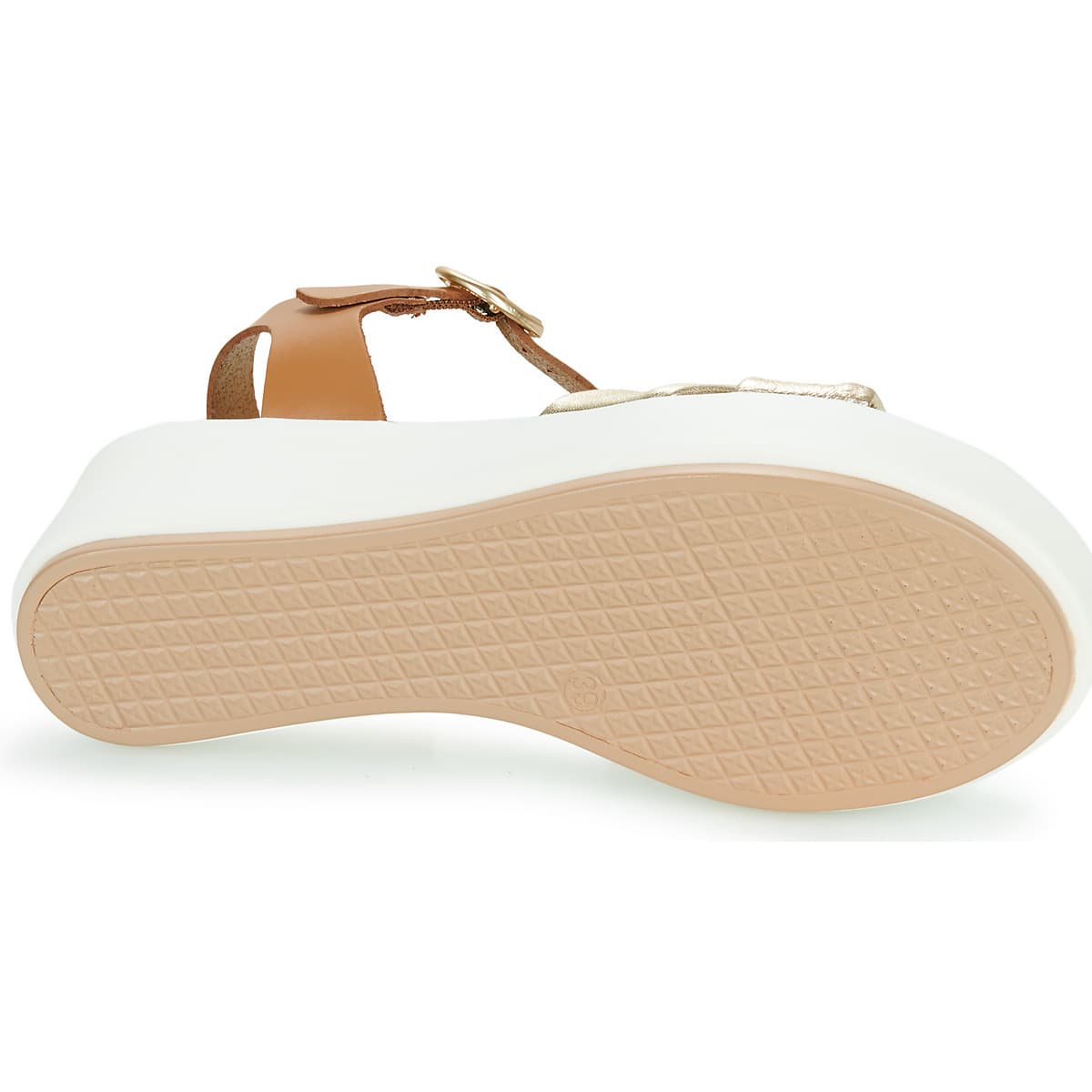 Women's Platforms JB Martin Gold