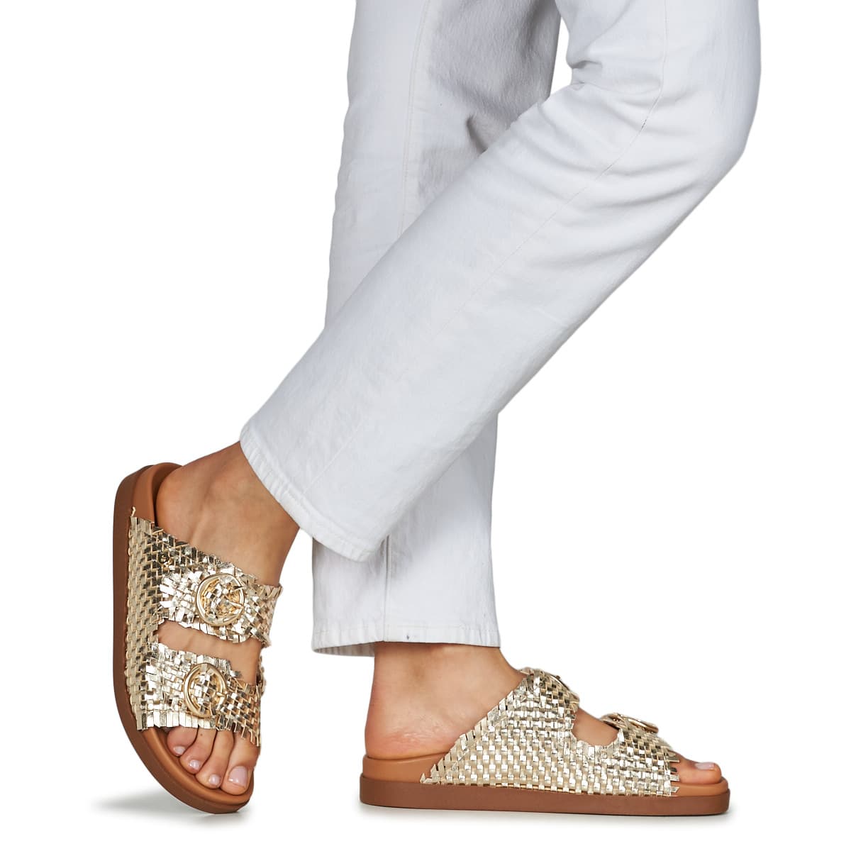 Women's Sandals JB Martin Gold