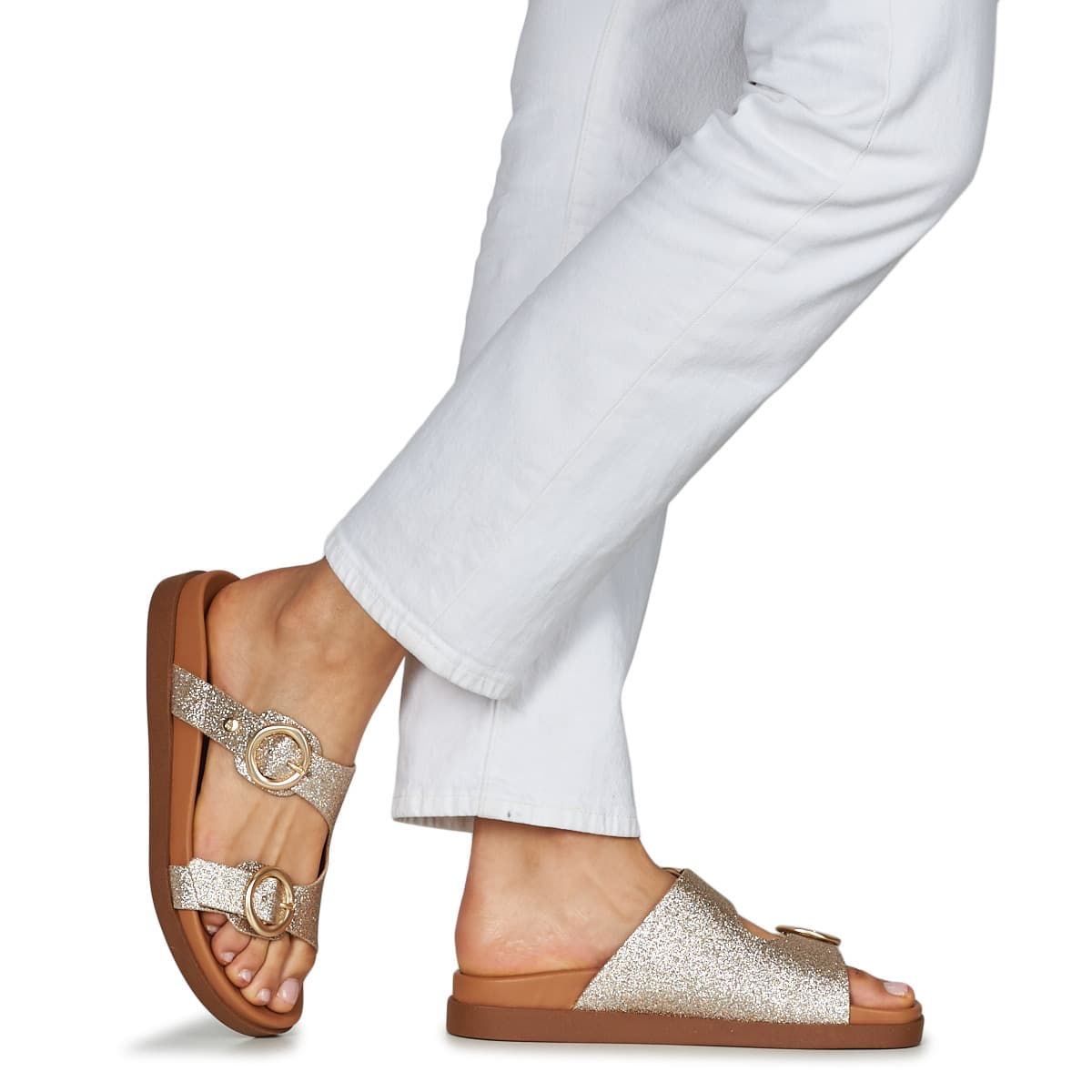 Women's Sandals JB Martin Gold