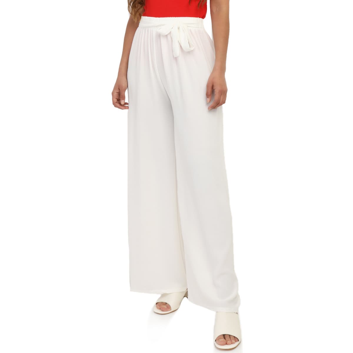 Women's Pants La Modeuse White