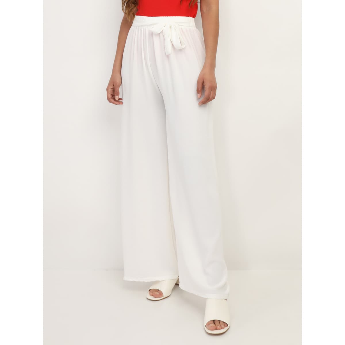 Women's Pants La Modeuse White