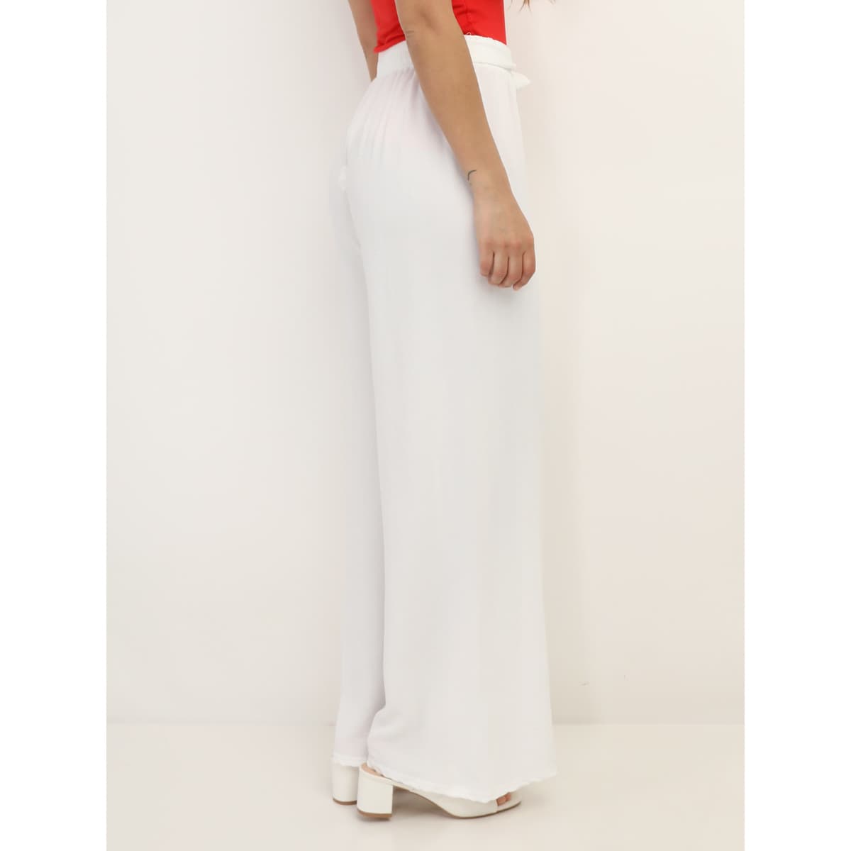 Women's Pants La Modeuse White