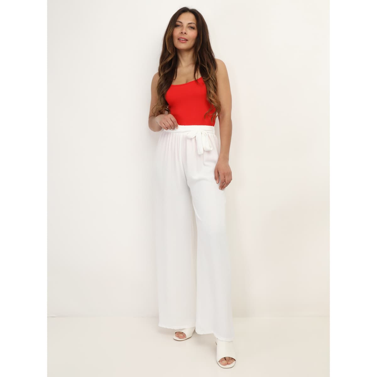 Women's Pants La Modeuse White