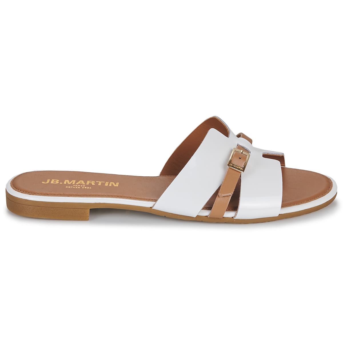 Women's Mules JB Martin White