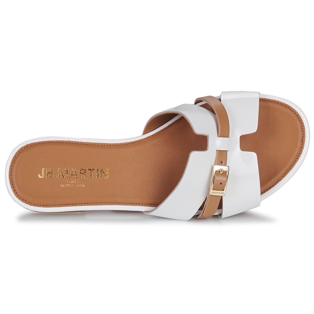 Women's Mules JB Martin White