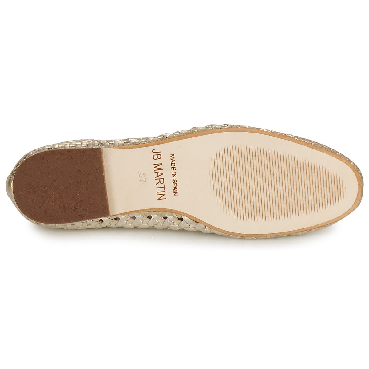 Women's Ballet Flats JB Martin Gold