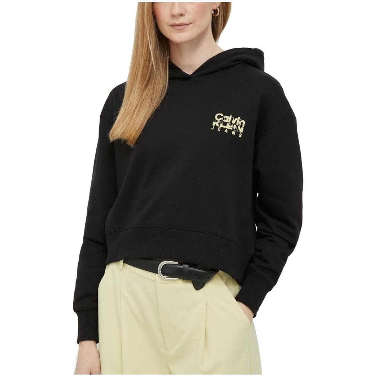 T-shirt με κουκούλα Calvin Klein Jeans J20J221657 BEH