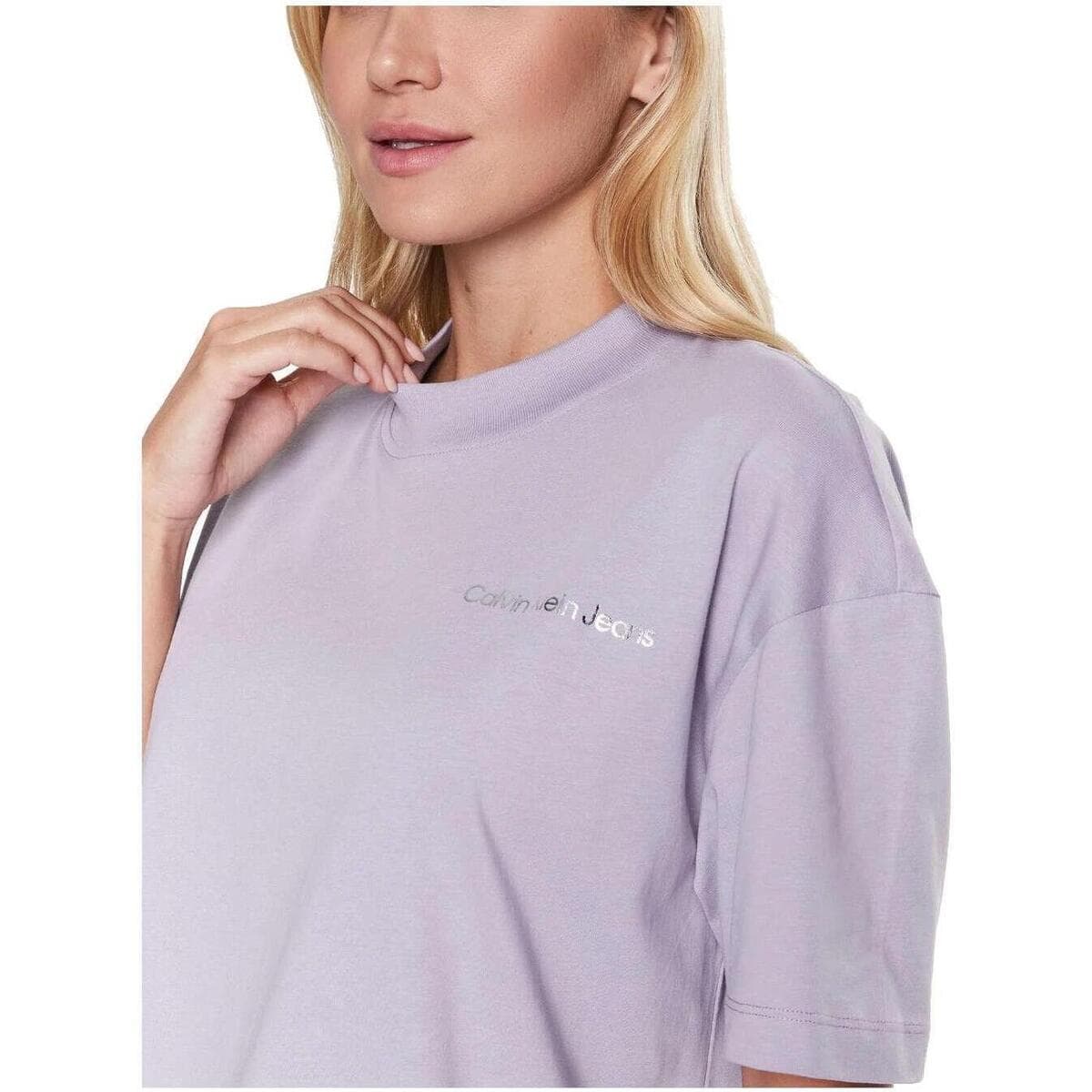 Women's T-Shirts Calvin Klein Purple