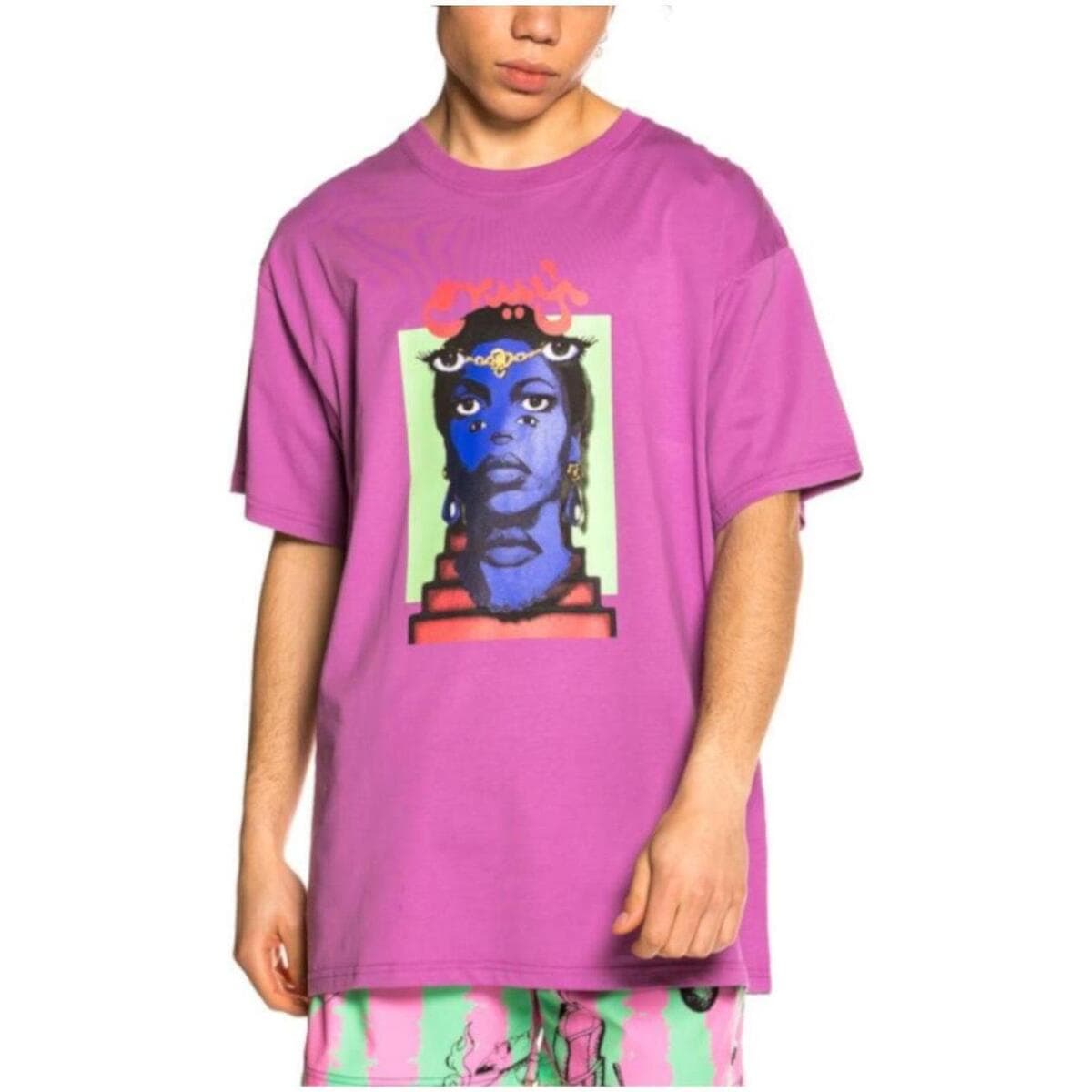 Men's T-Shirts Grimey Pink