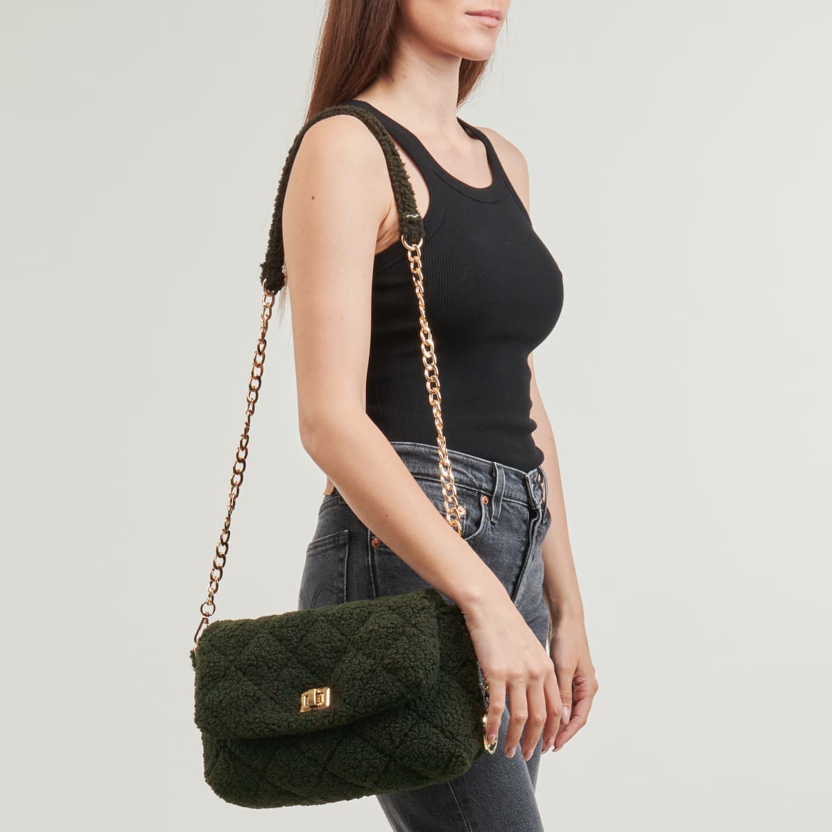 Women's Shoulder Bags Moony Mood Khaki