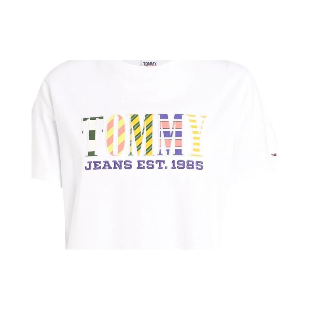Women's T-Shirts Tommy Hilfiger White