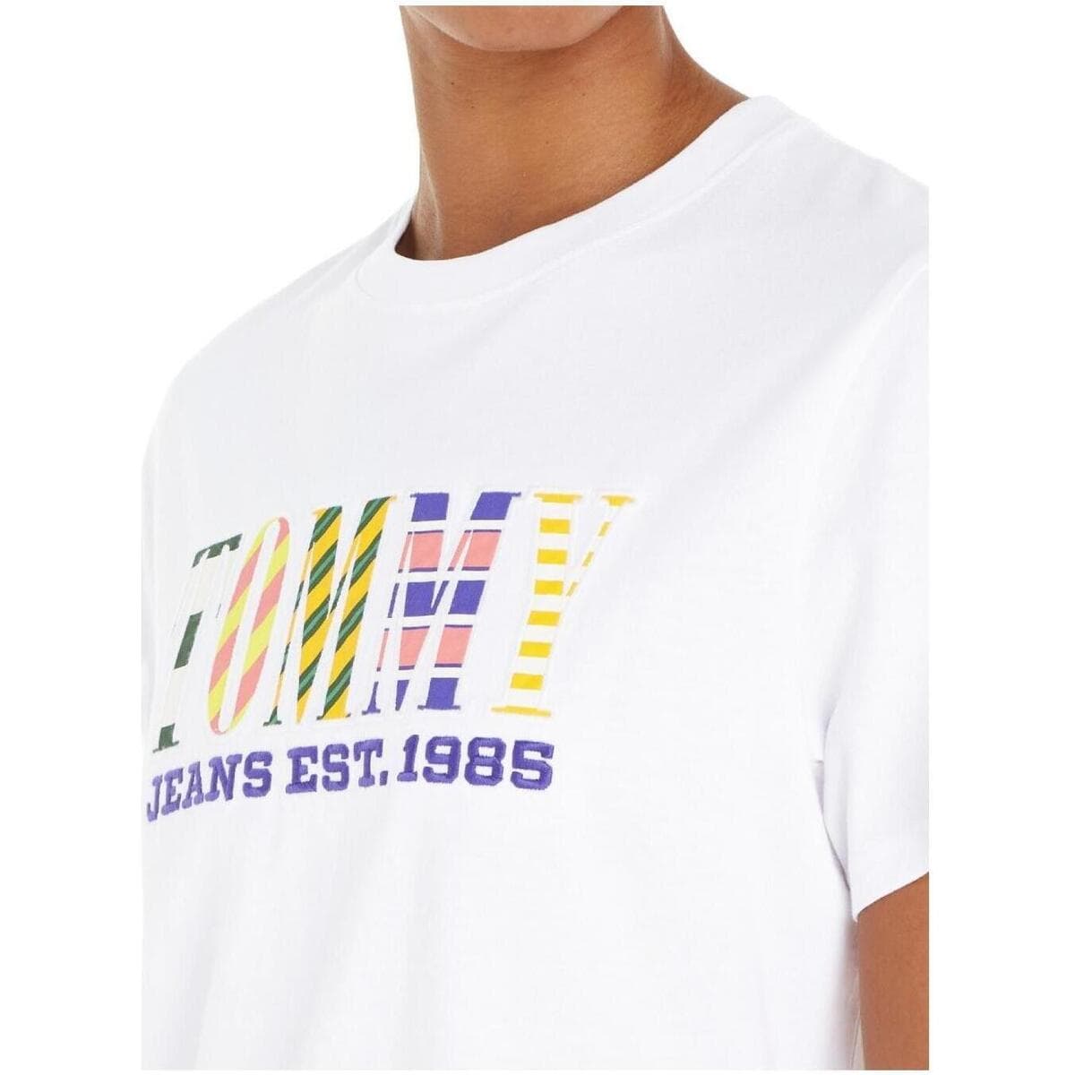 Women's T-Shirts Tommy Hilfiger White