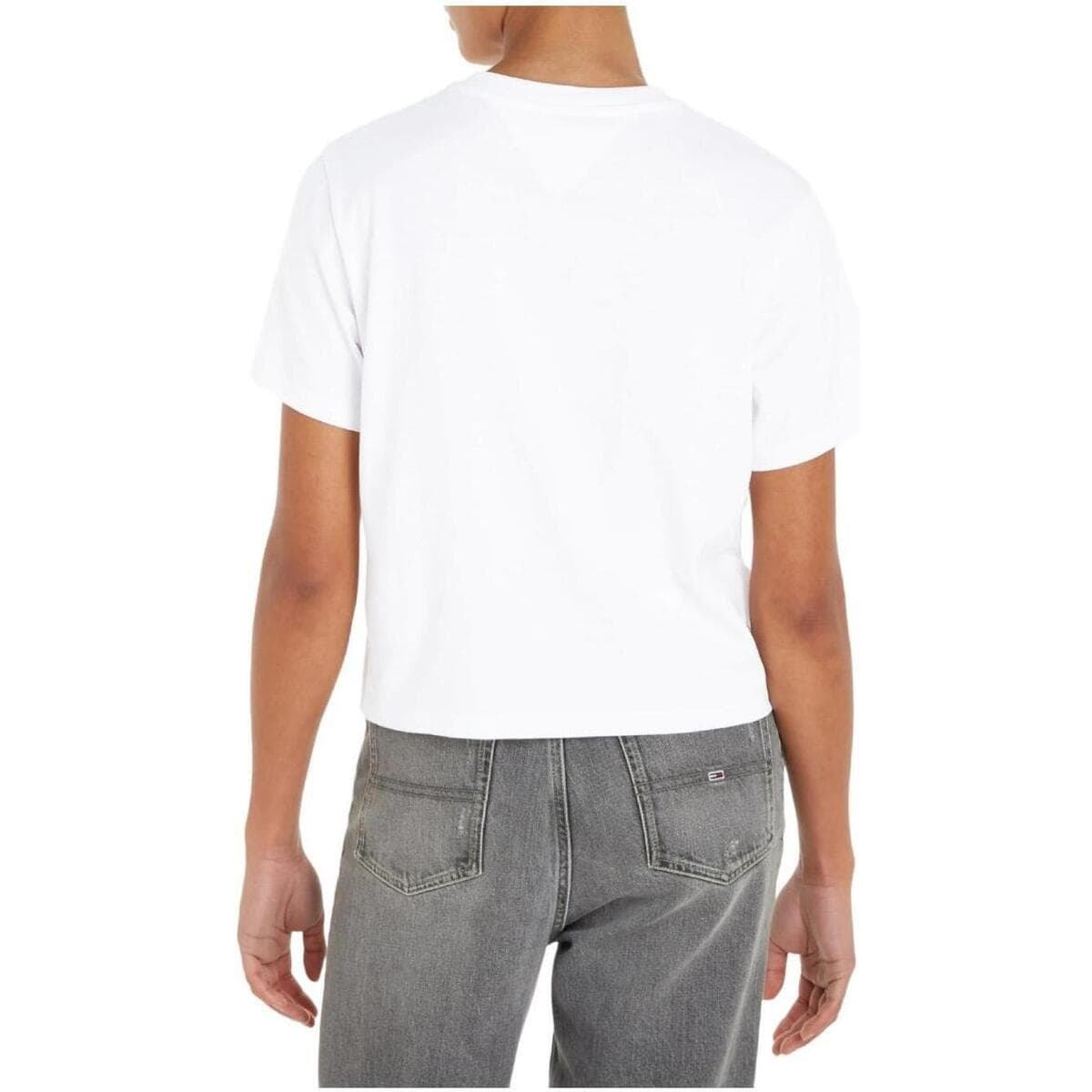 Women's T-Shirts Tommy Hilfiger White