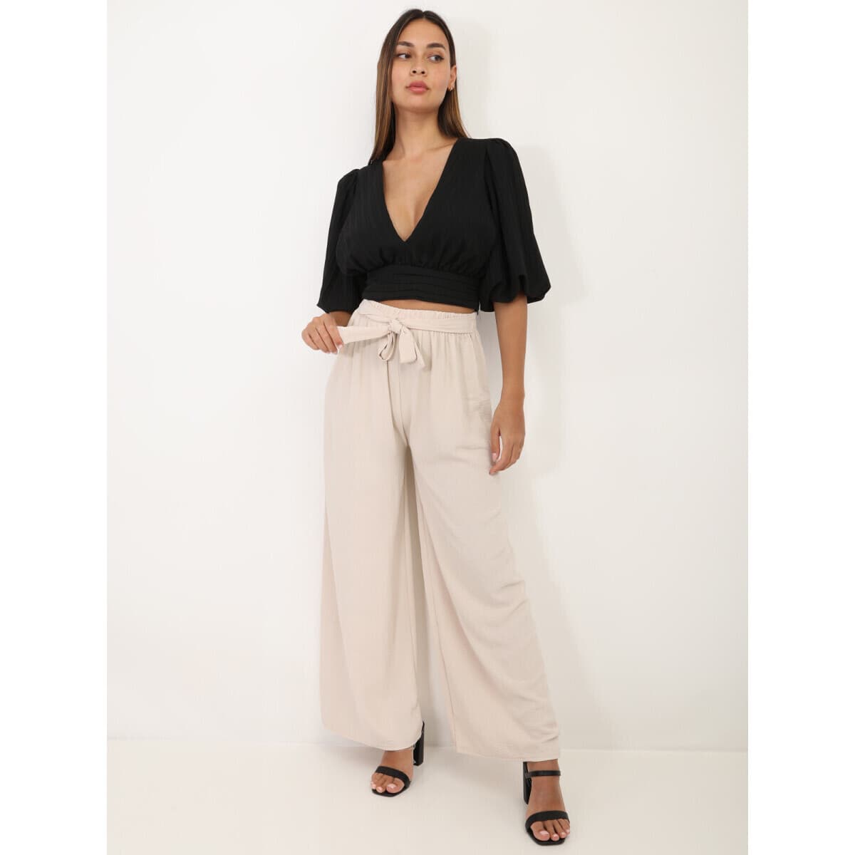 Women's Pants La Modeuse Beige