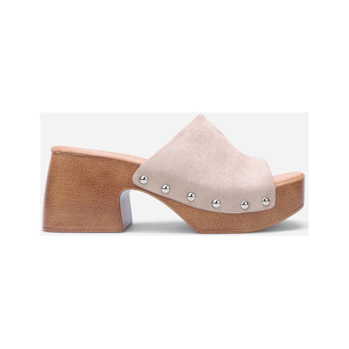 Women's Flip Flops La Modeuse Beige