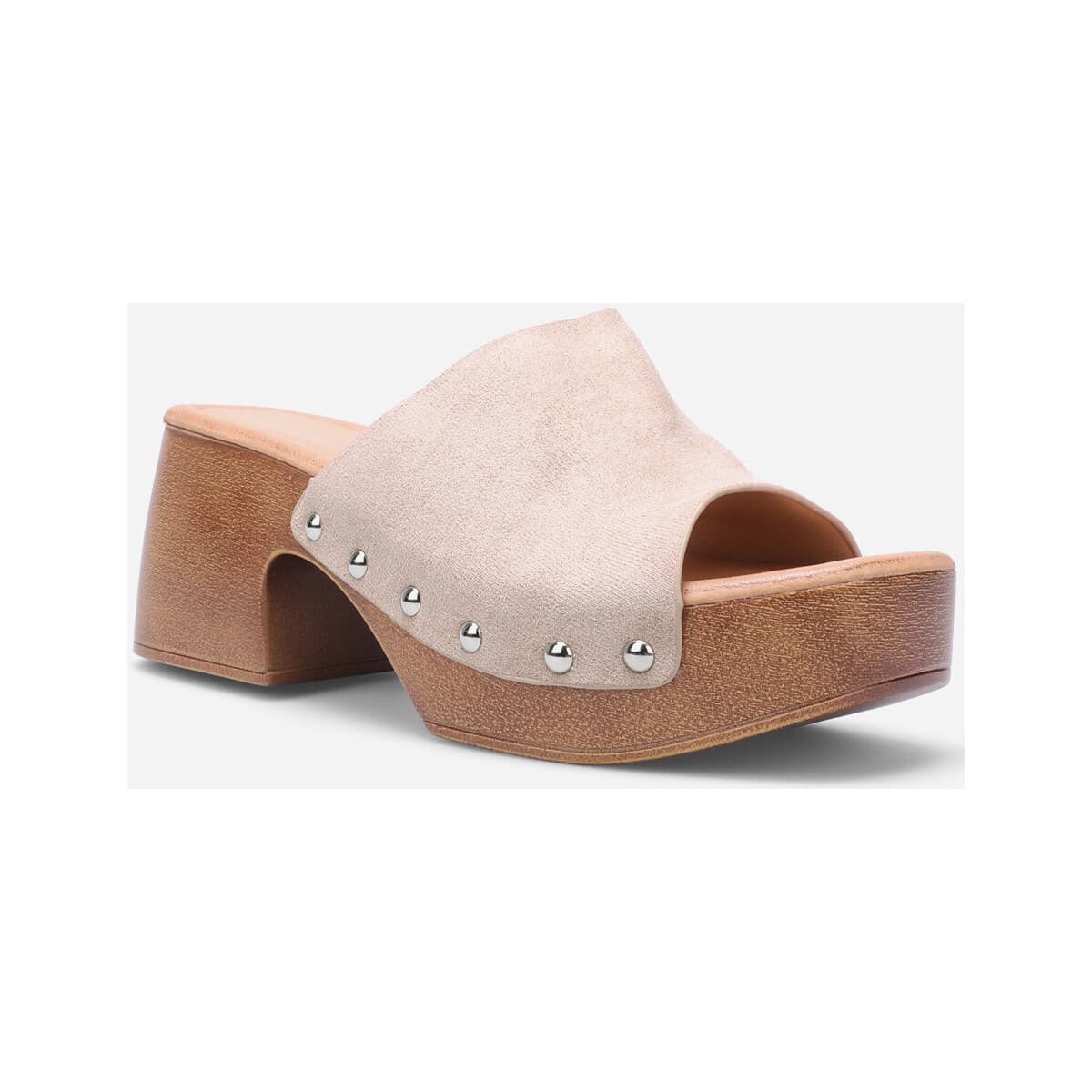 Women's Flip Flops La Modeuse Beige