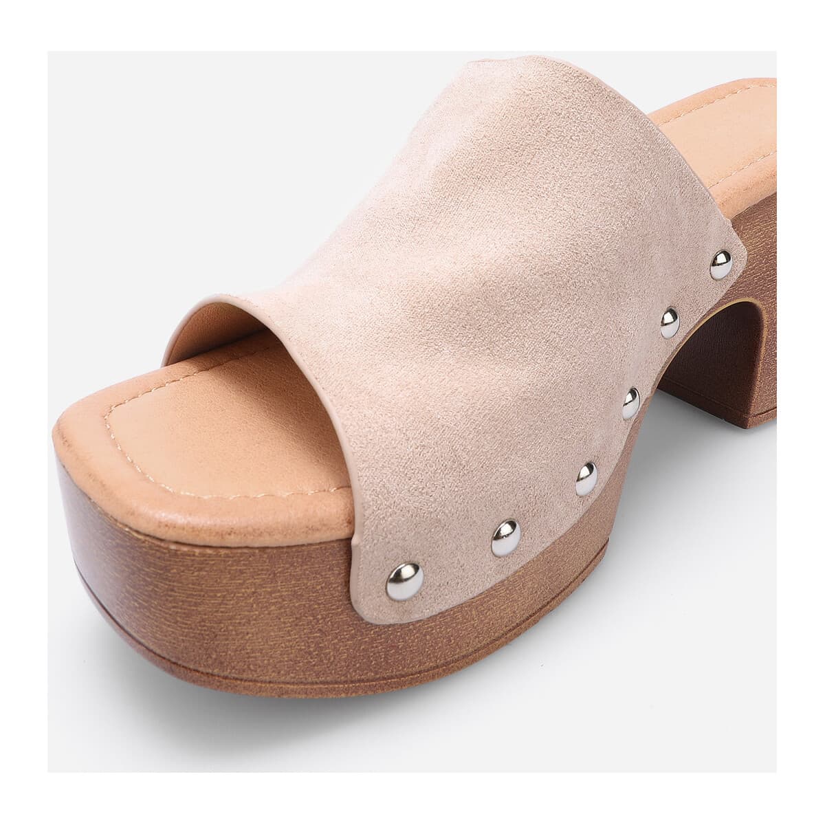 Women's Flip Flops La Modeuse Beige