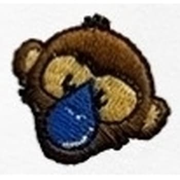 Men's T-Shirts Organic Monkey White