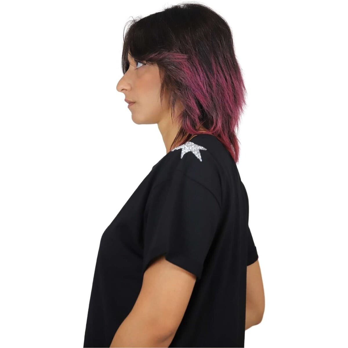 Women's T-Shirts Zahjr Black