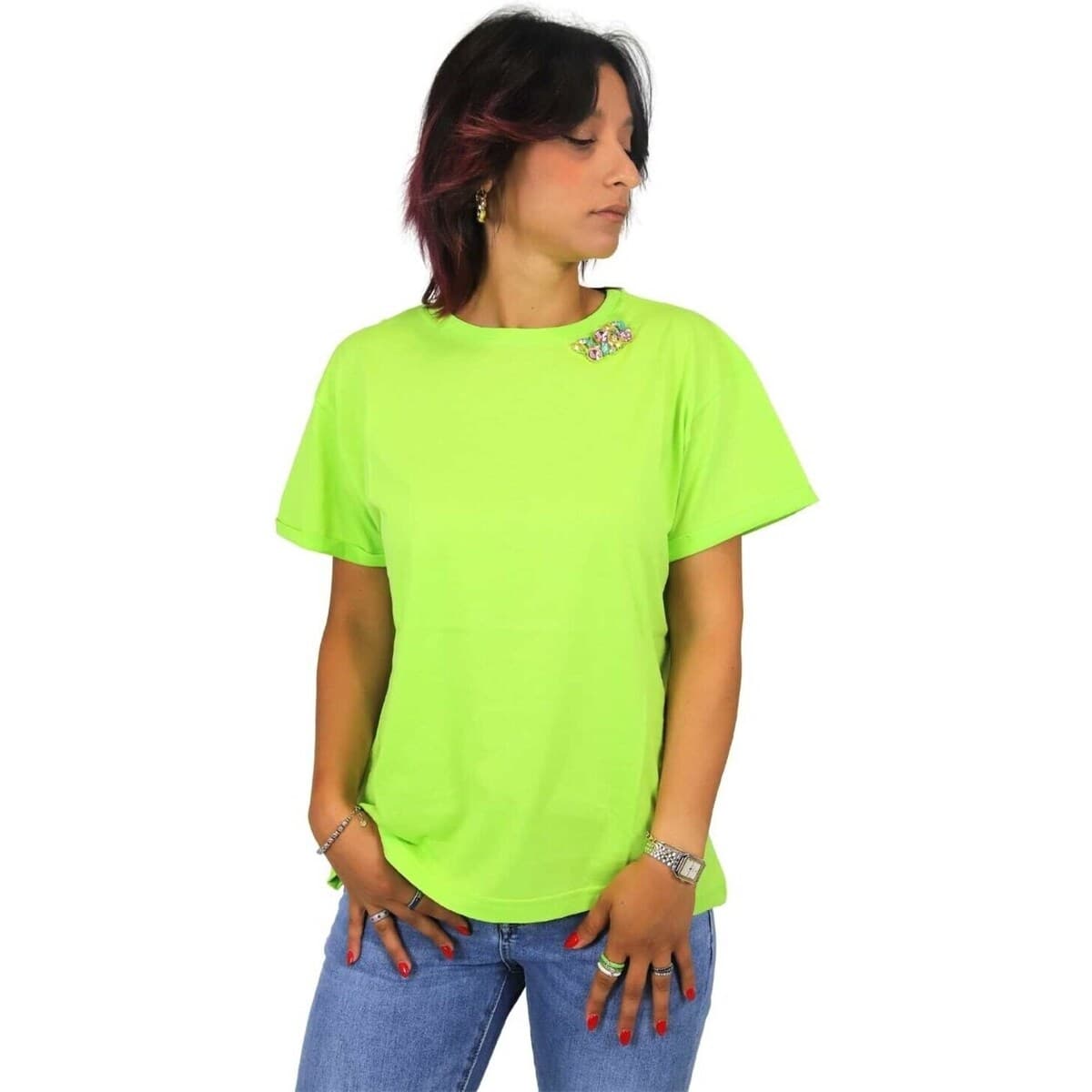 Women's T-Shirts Zahjr Green