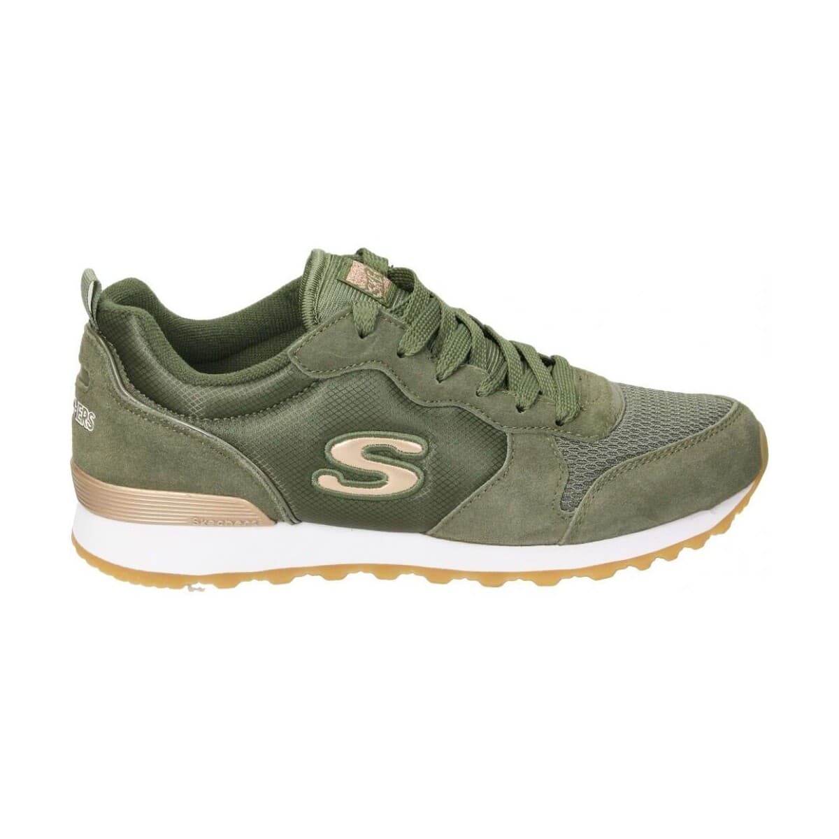 Women's Gym Shoes Skechers Green