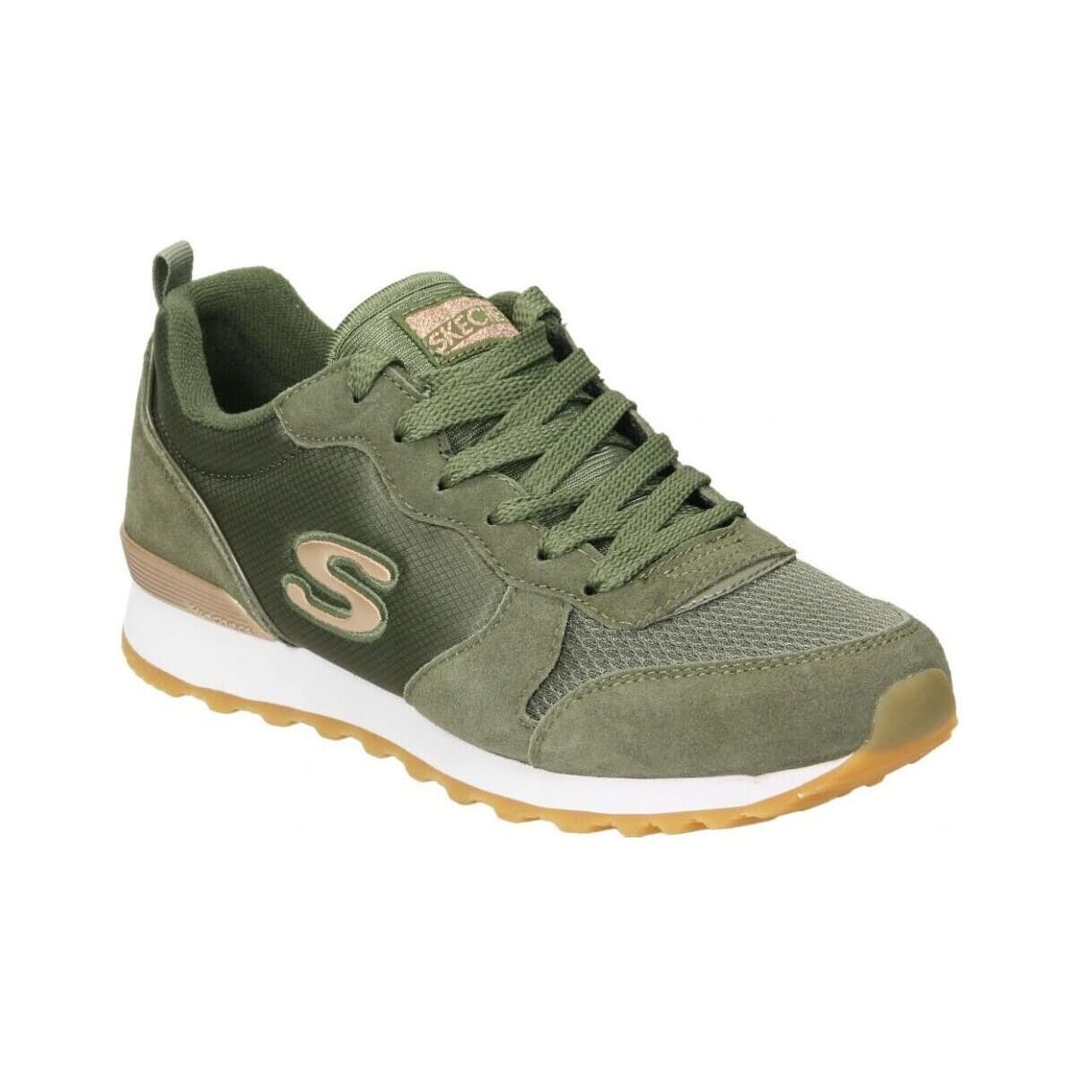 Women's Gym Shoes Skechers Green