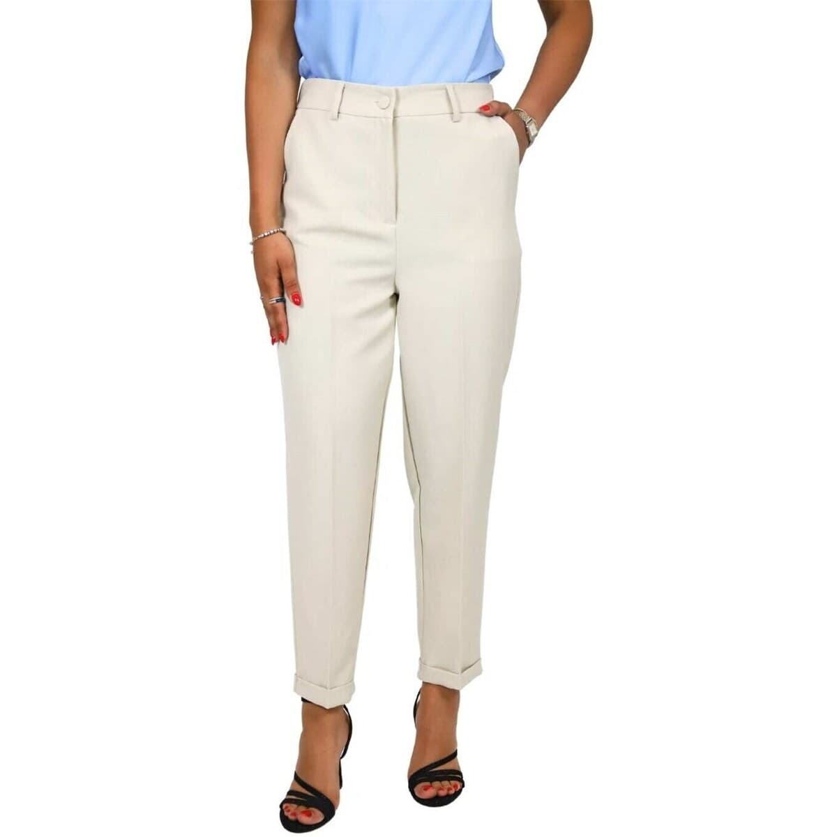 Women's Pants Zahjr Beige