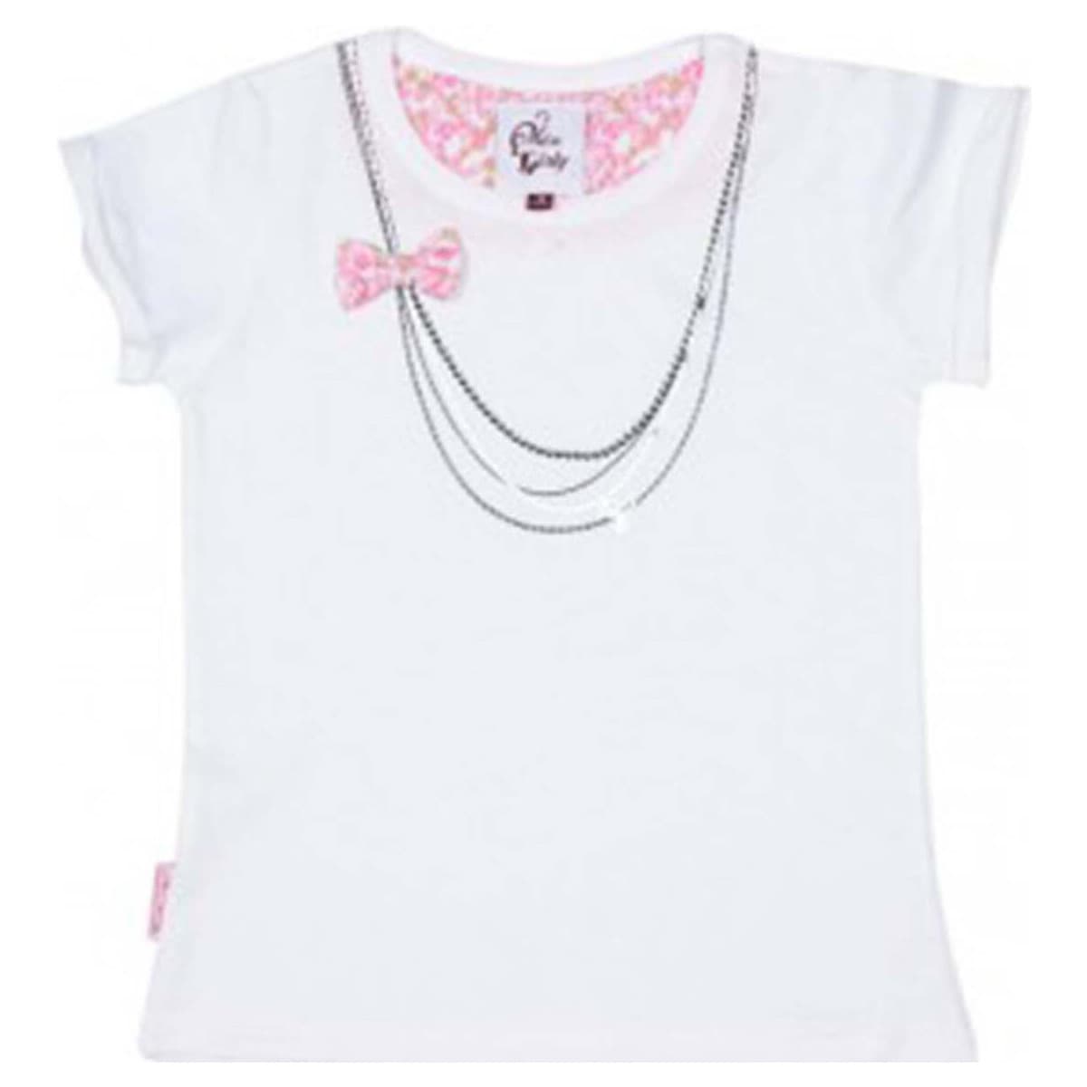 T-shirt με κοντά μανίκια Miss Girly T-shirt manches courtes fille FABETTY