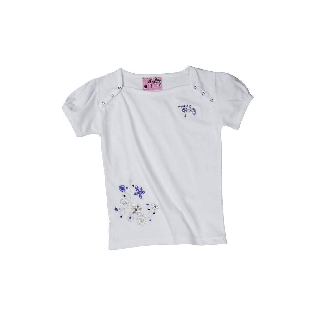T-shirt με κοντά μανίκια Miss Girly T-shirt manches courtes fille FURY