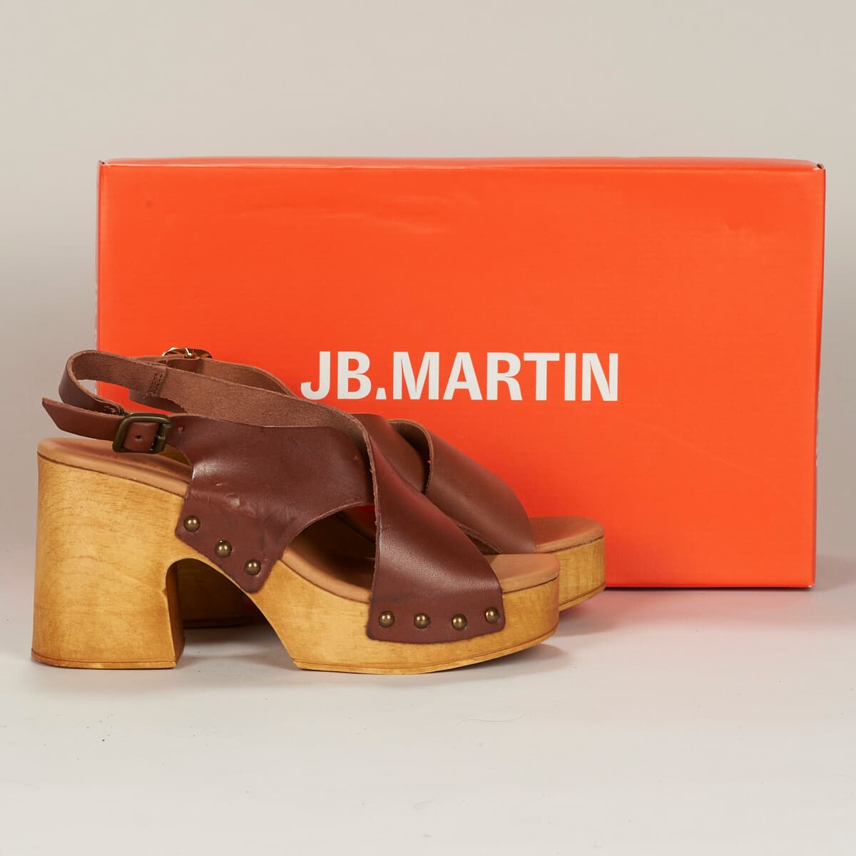 Women's Clogs JB Martin Brown