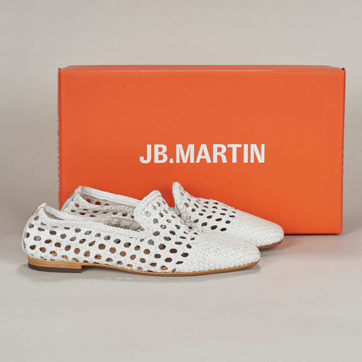 Women's Loafers JB Martin White