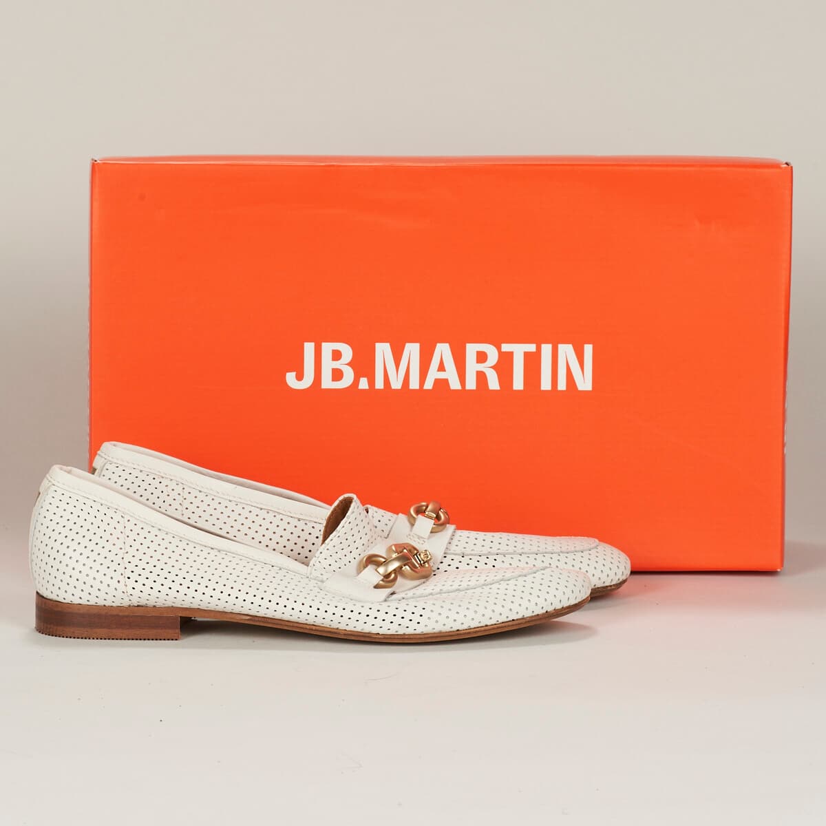 Women's Loafers JB Martin White