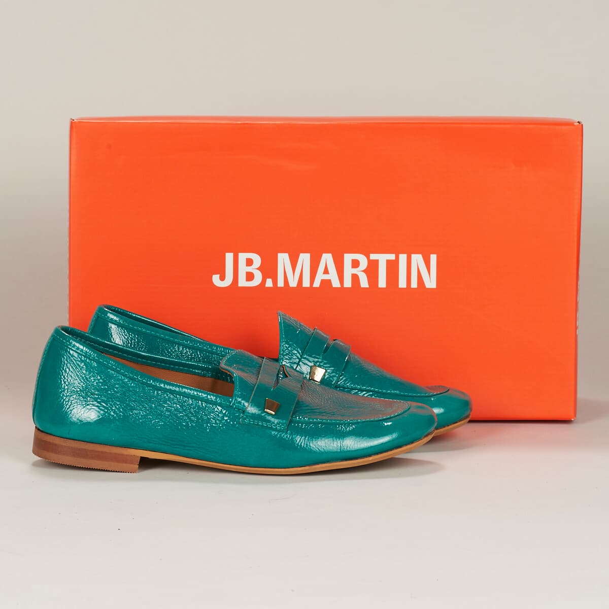 Women's Loafers JB Martin Green