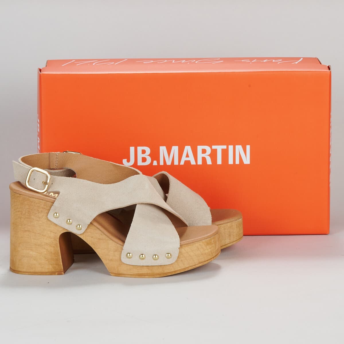 Women's Clogs JB Martin Beige