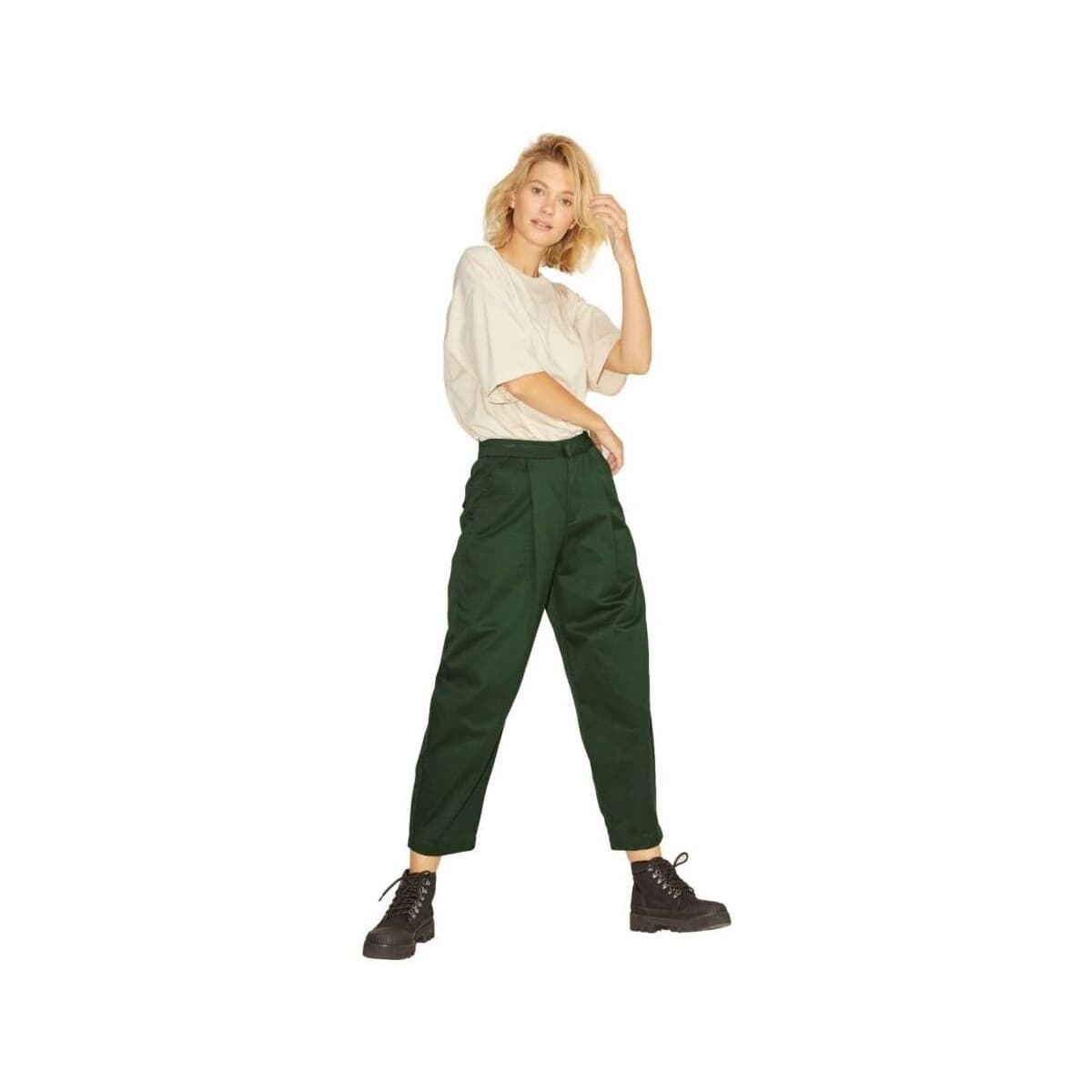 Women's Pants JJXX Green