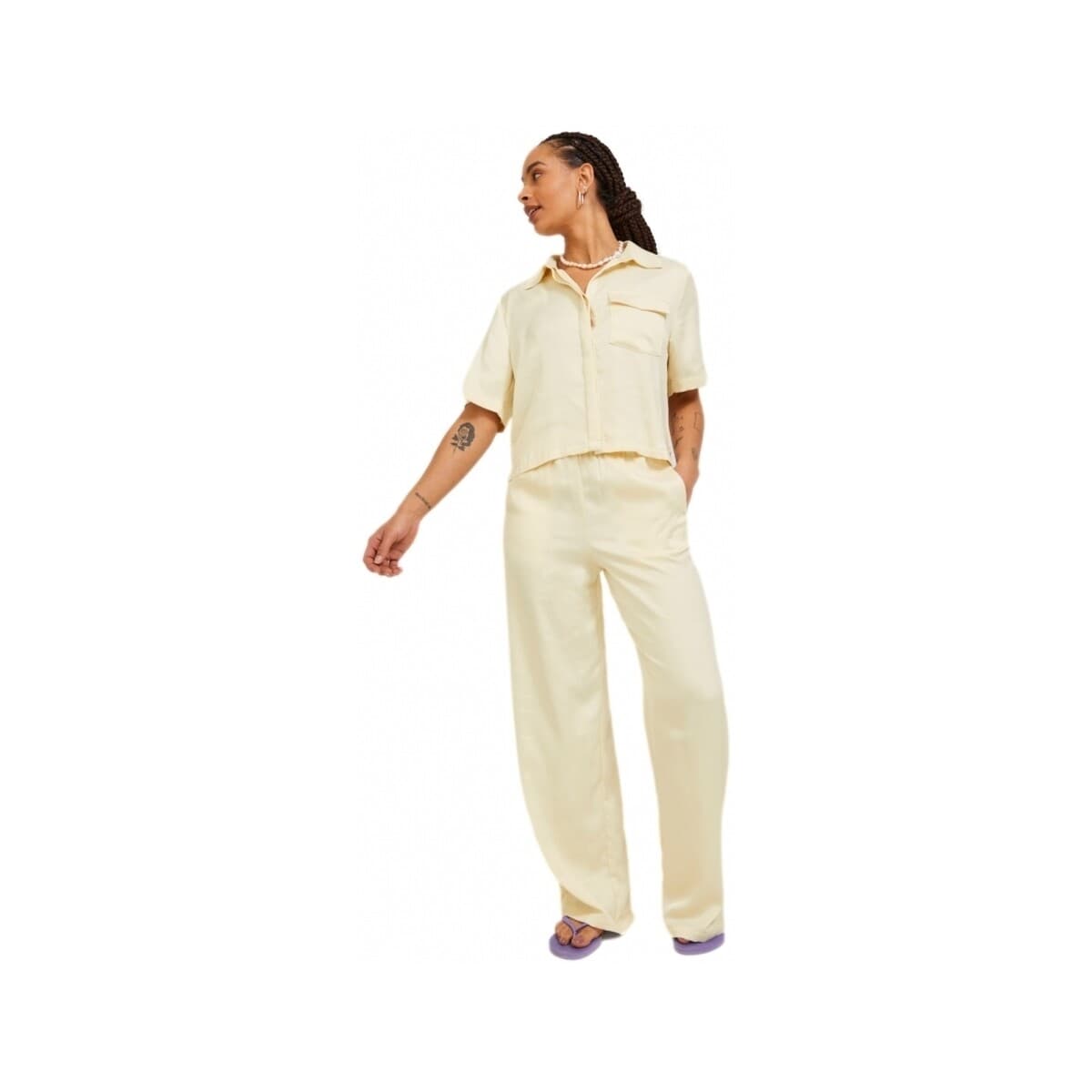 Women's Pants JJXX White