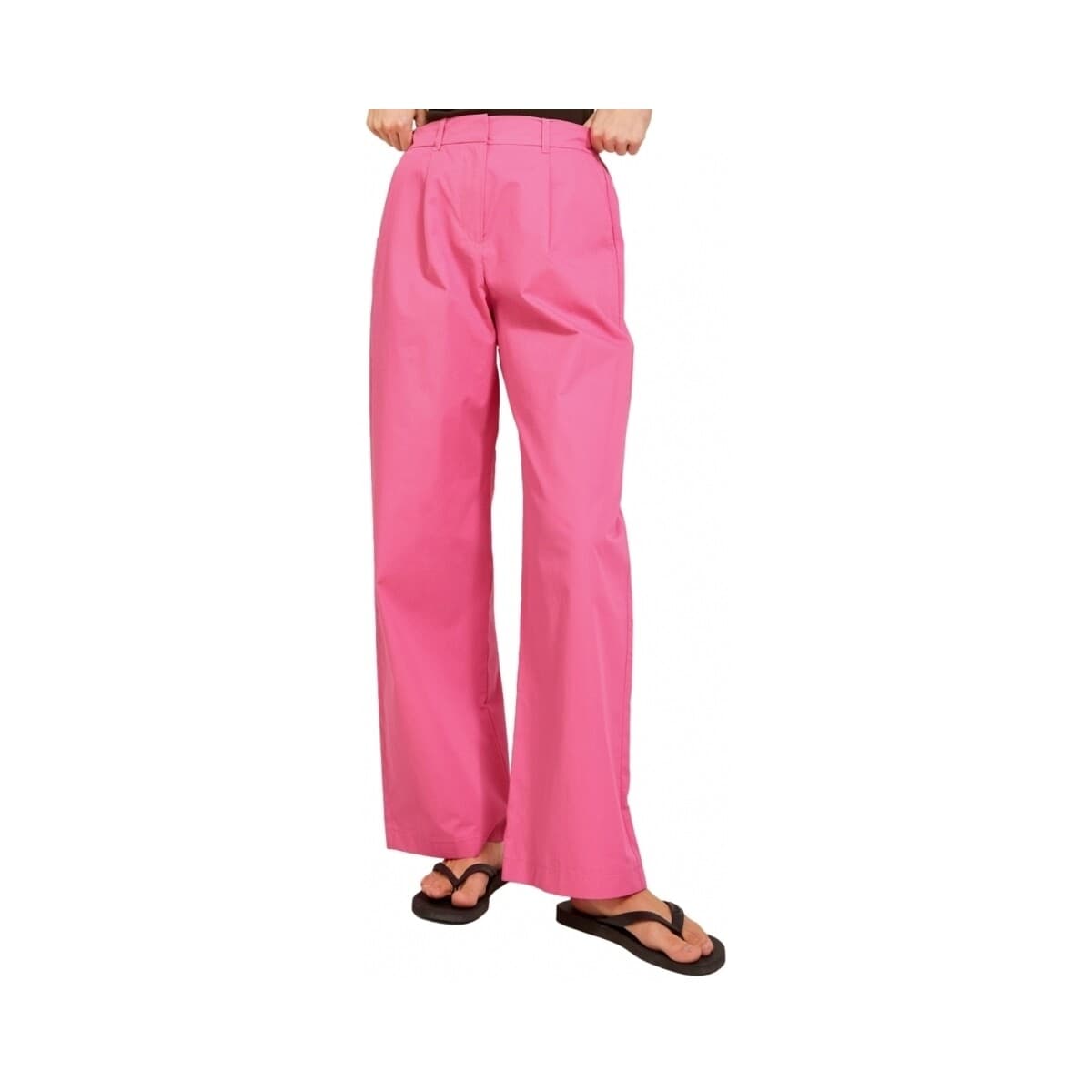 Παντελόνια JJXX Pants Vigga Wide - Carmine Rose