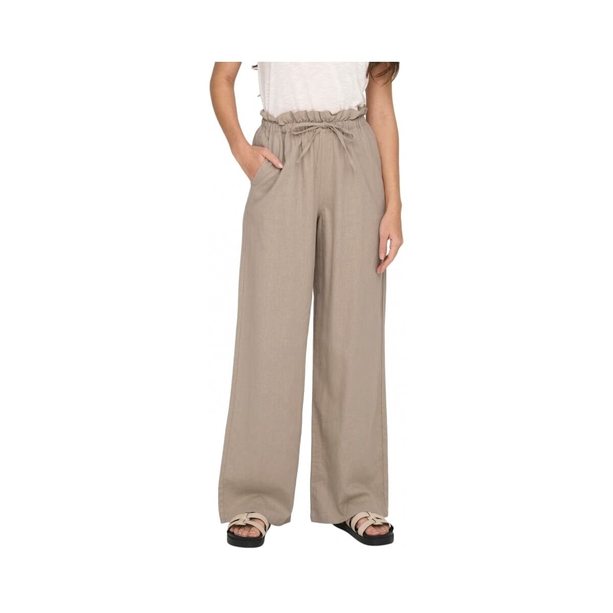 Women's Pants Only Beige