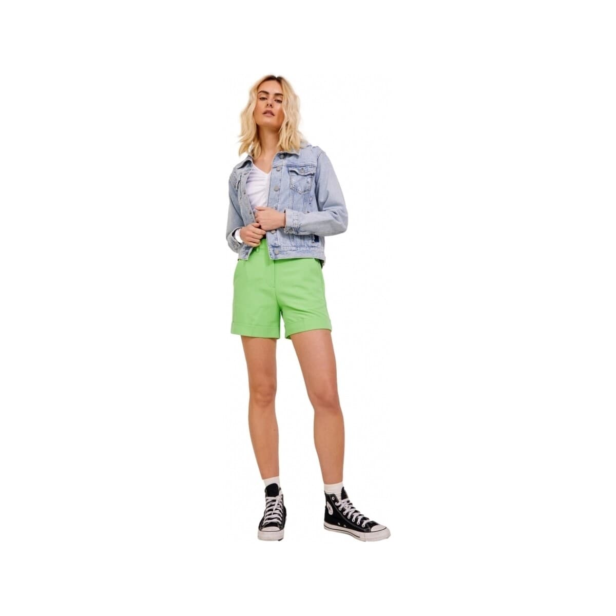 Women's Shorts JJXX Green