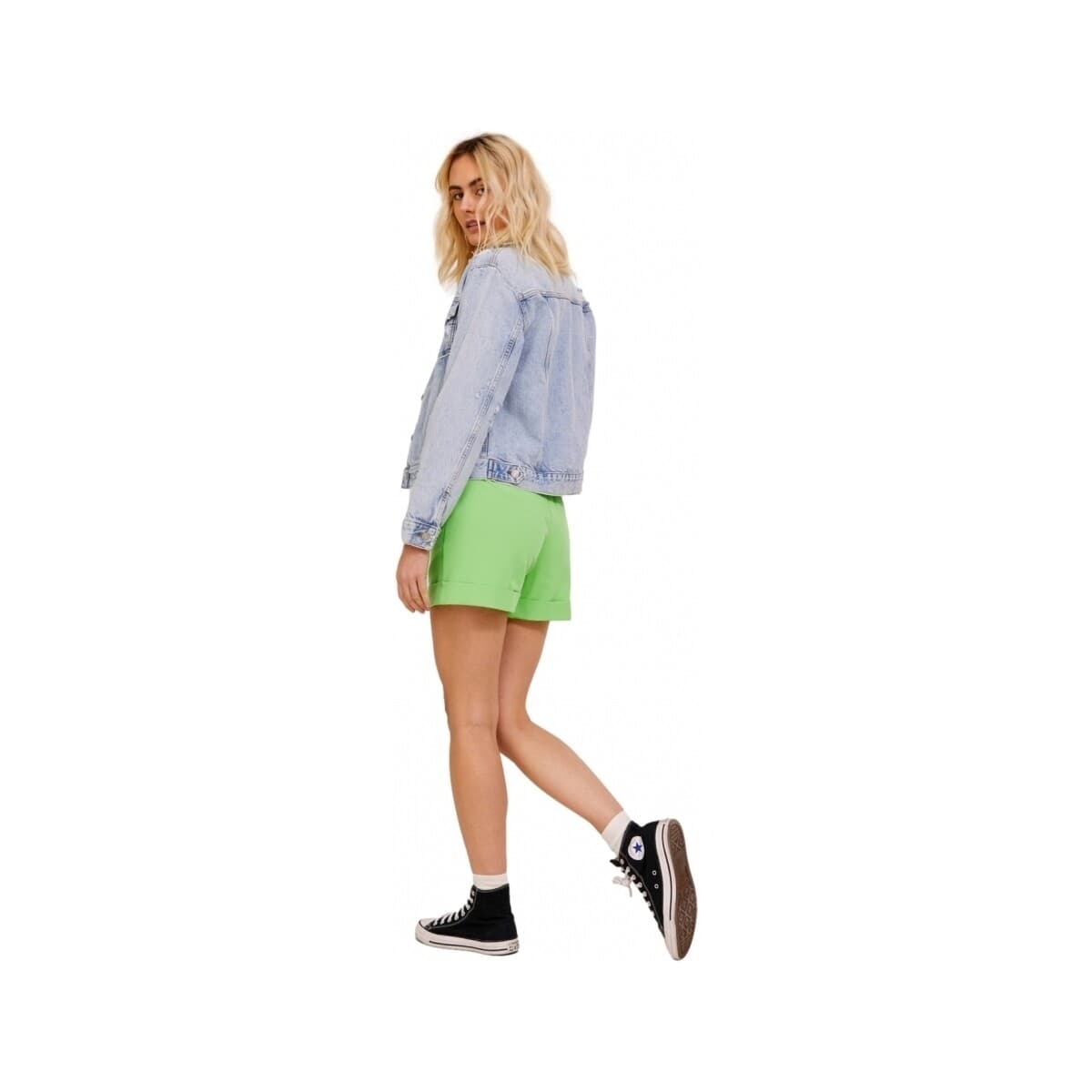 Women's Shorts JJXX Green