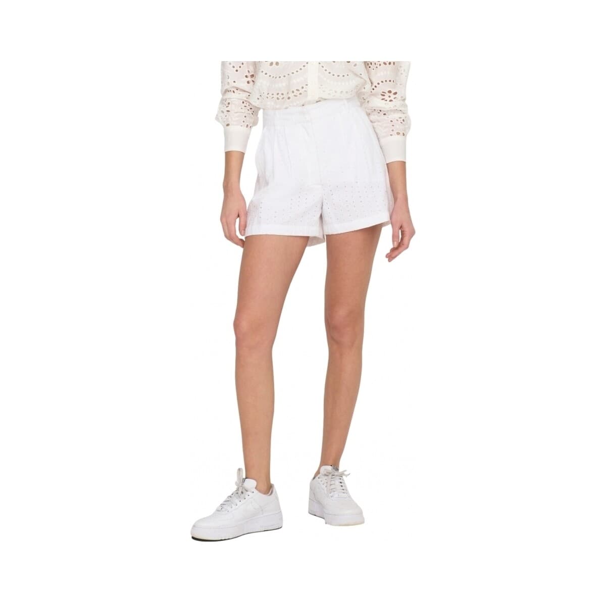 Women's Shorts Only White