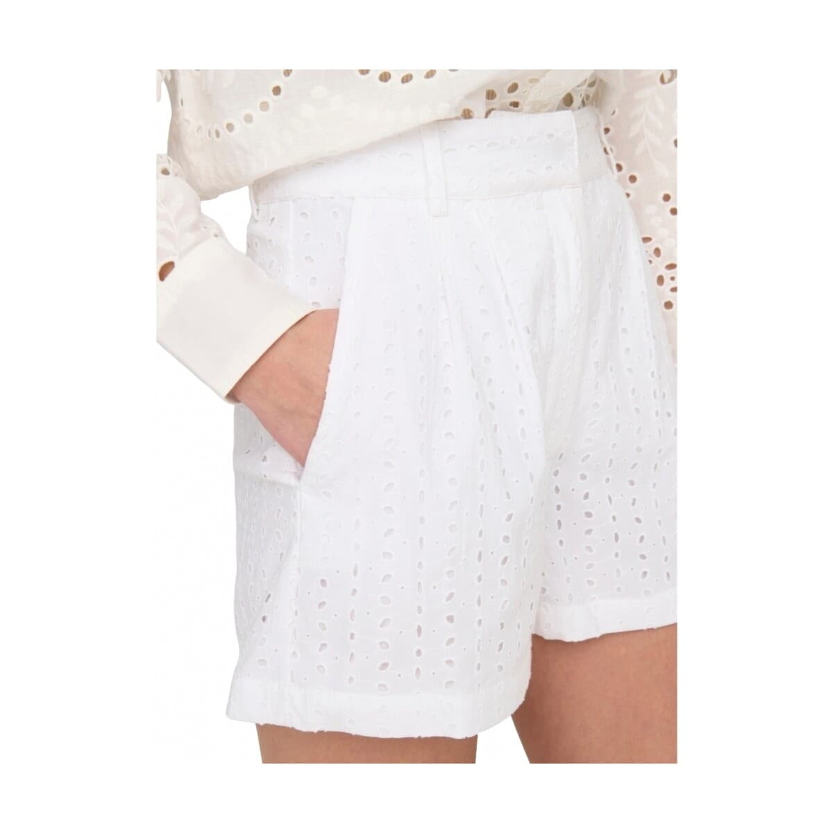Women's Shorts Only White
