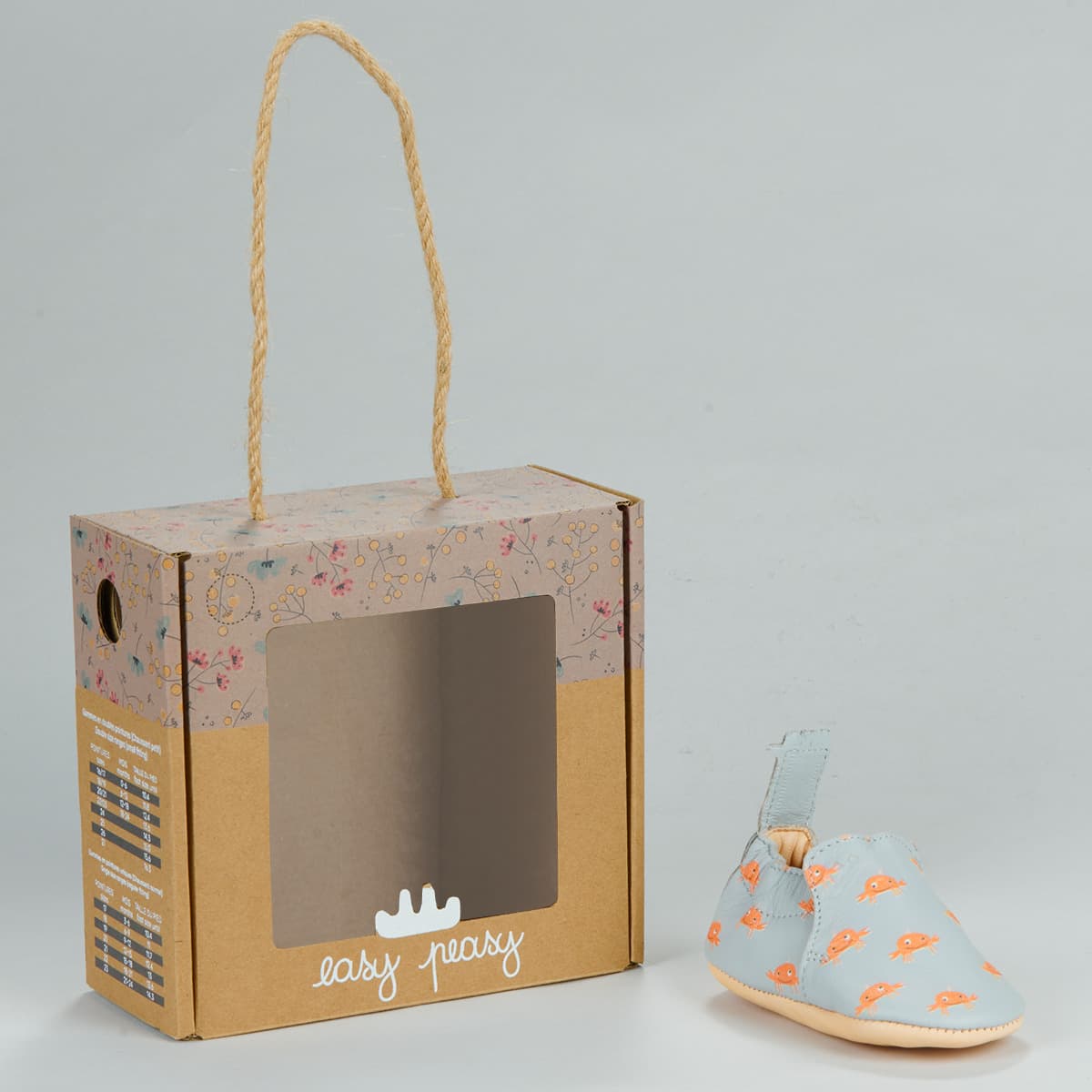 Boys' House Slippers Easy Peasy Gray