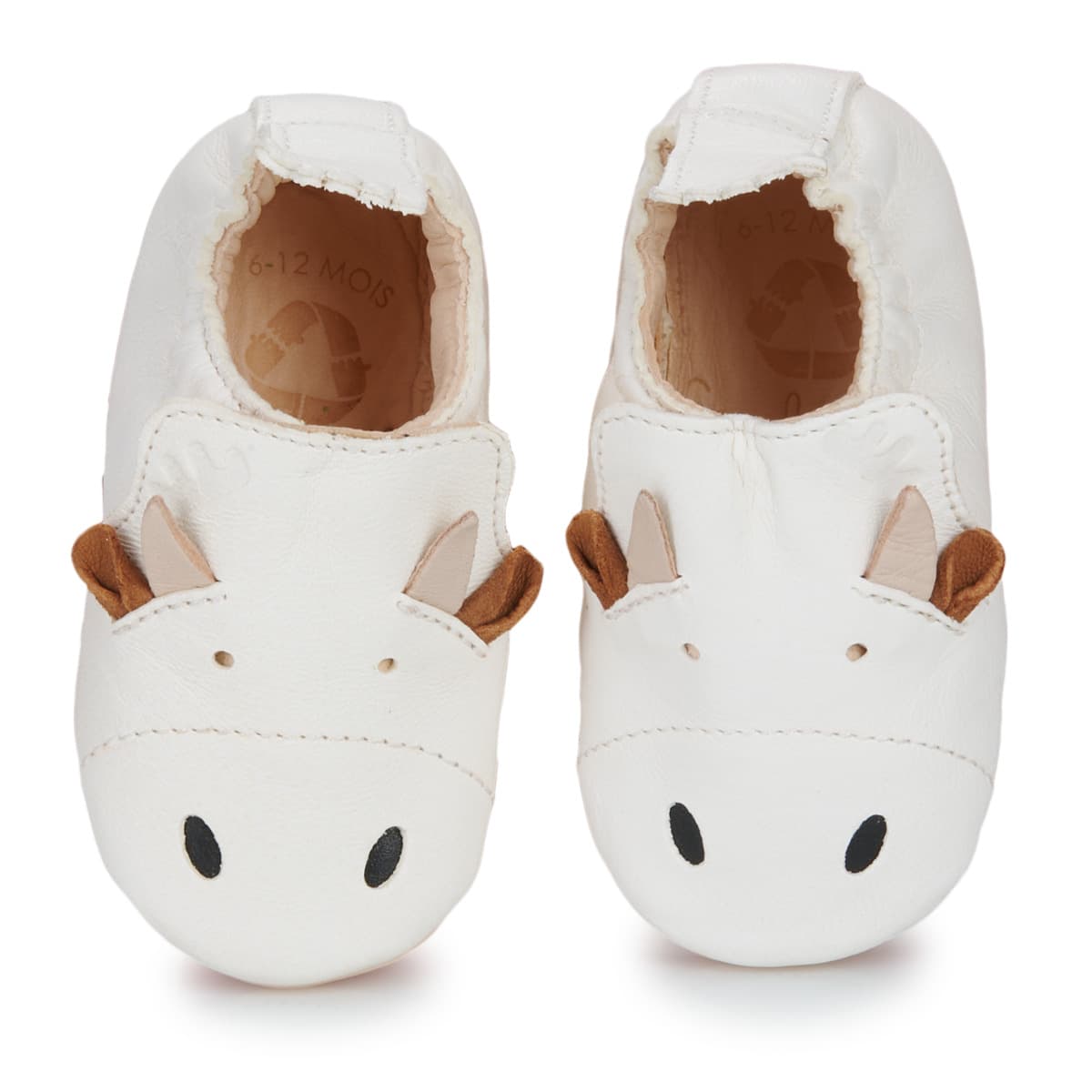 Boys' House Slippers Easy Peasy White