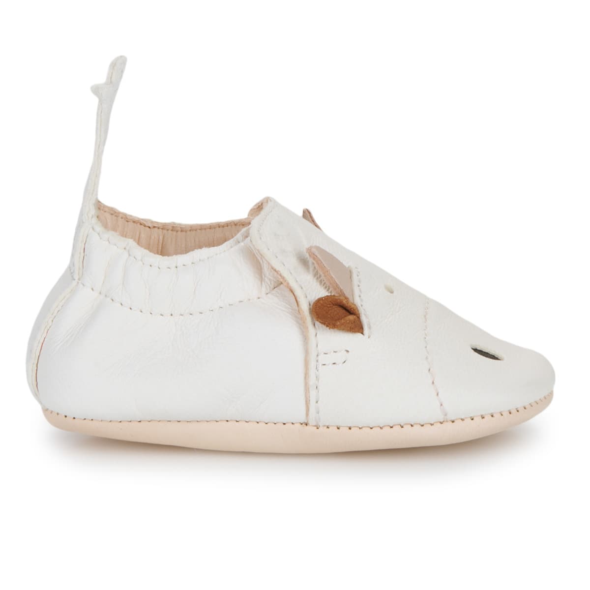 Boys' House Slippers Easy Peasy White
