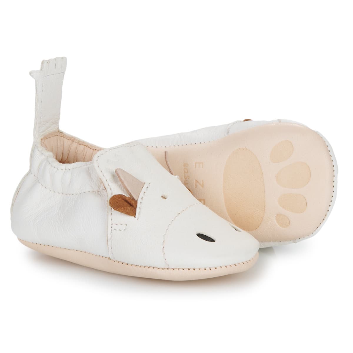 Boys' House Slippers Easy Peasy White