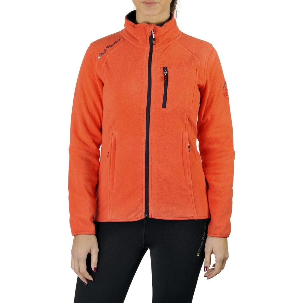 Women's Sweatshirts Peak Mountain Orange