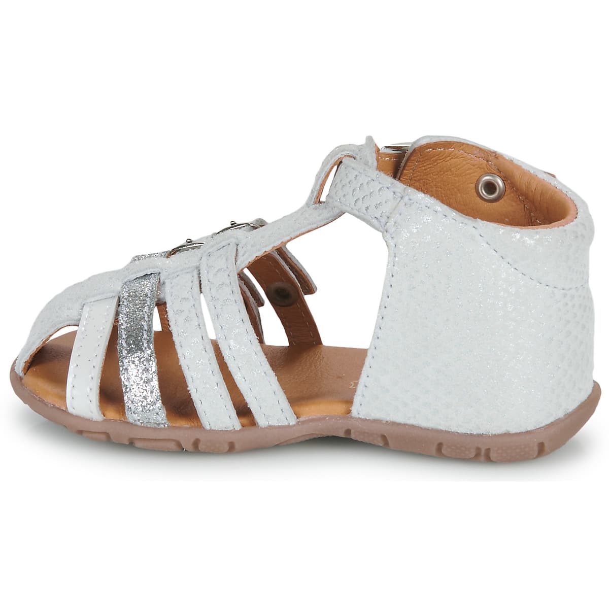 Girls' Sandals GBB White